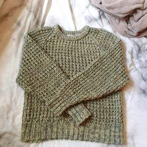 Olive Green Knit Sweater 🌵
